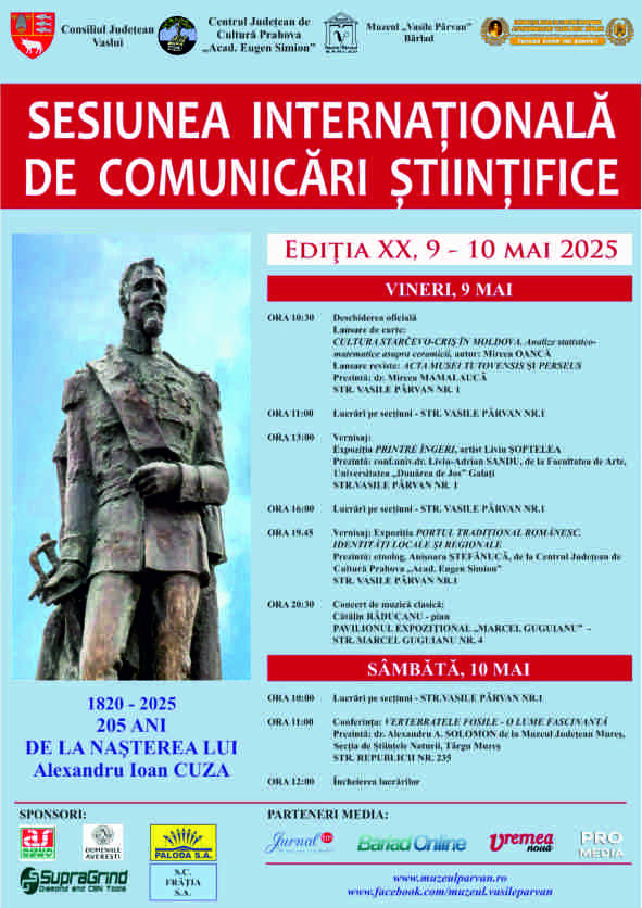 SESIUNEA INTERNAȚIONALĂ‚ DE COMUNICĂRI ȘTIINȚIFICE Ediția a XX-a, 9-10 mai 2025
